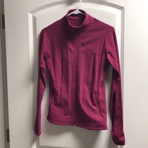 Lululemon maroon full zip jacket